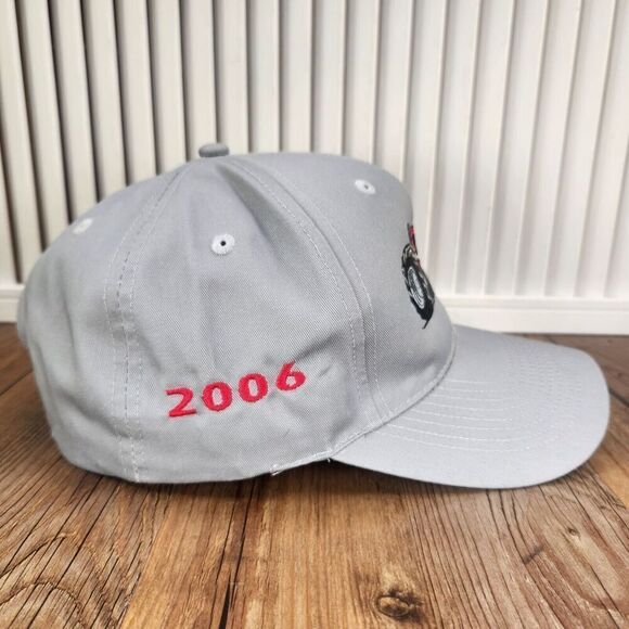 OTTO 2006  Truck & Tractor Pulls International Strapback Hat Cap Gray Farmer - Picture 4 of 10